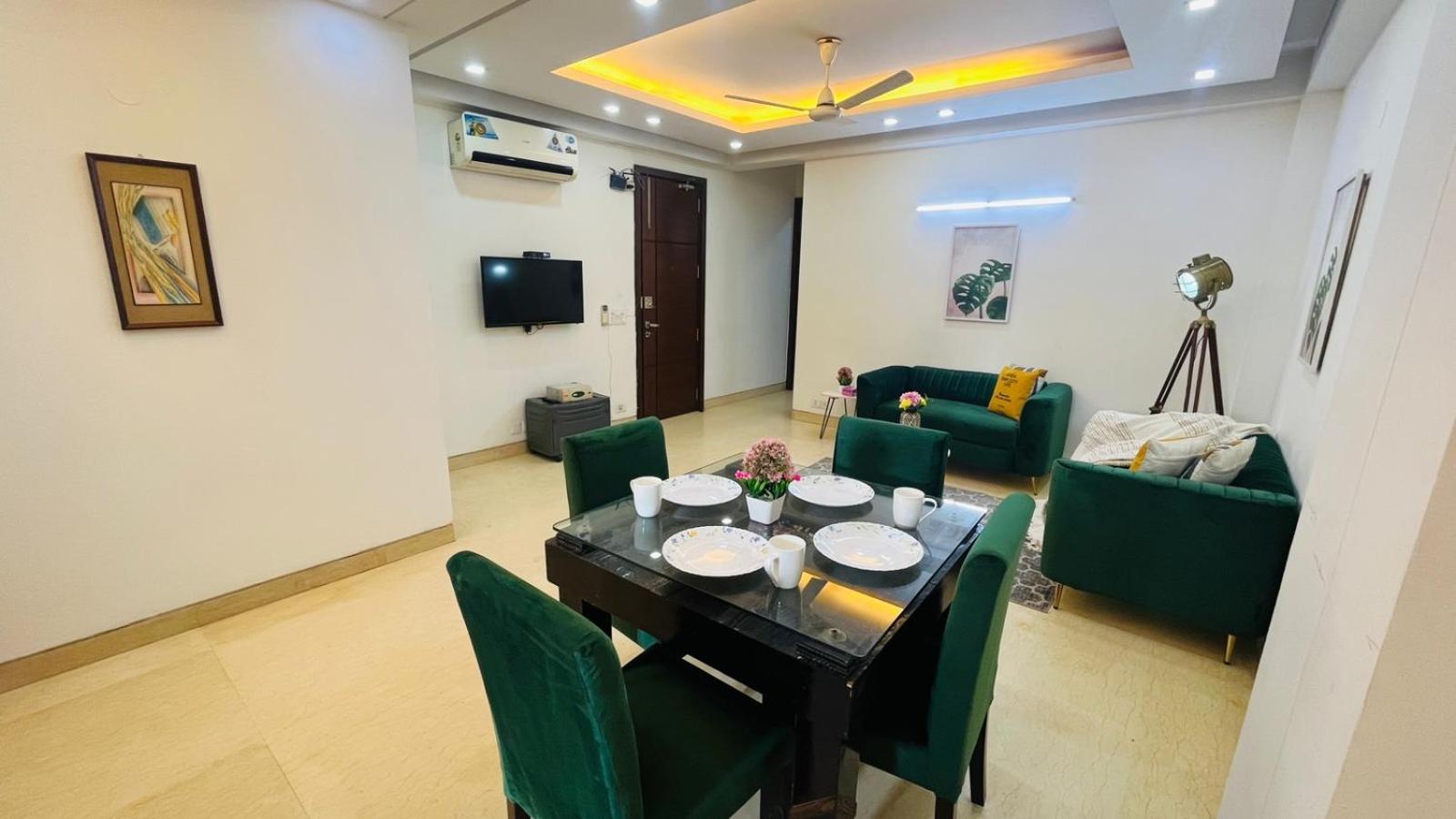 Olive Service Apartments Saket Nova Deli Quarto foto